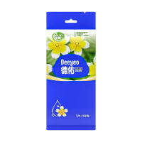 德佑白池花籽油卫生湿巾1片×10包×50提