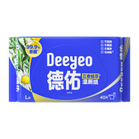 德佑三重植萃湿厕纸40片×10包