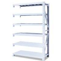 鼎南 项目型200kg/层货架 2000*850*2400mm*6层白色副架zwdz