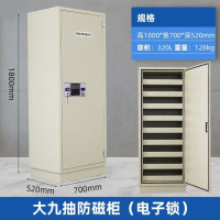 龙云天盾档案防磁柜信息安全柜光盘硬盘CD盘音像资料消磁柜防潮防 大九抽电子锁防磁柜