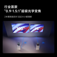 Vidda C2 Pro 海信4K超高清纯三色激光云台投影仪 家用白天卧室家庭影院(超级光学变焦)