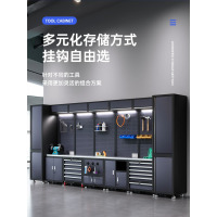 龙云天盾汽修工作站汽修工具车组合工具柜推车多功能维修工作台铁皮车间用 K100-4S