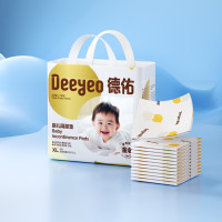 德佑 婴儿一次性隔尿垫大号护理垫12片60*90cm护理垫高透气吸水不反渗