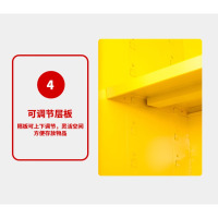 龙云天盾不锈钢应急物资柜消防器材柜救援物资储备柜劳保防护用品柜PPE柜 304材质192*120*50