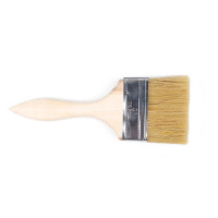 鼎南毛刷 油漆刷 涂料刷 软毛刷子 扫灰刷 清洁用刷子 加厚猪毛刷混合鬃毛刷 3.0英寸