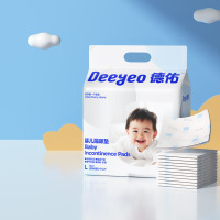 德佑 婴儿一次性隔尿垫(银装)30片45*60cm护理垫吸水不反渗建议12kg以内