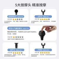 翔宇医疗 肩颈腰腿全身按摩器专医用级筋膜枪 [经典款]102C红色+5按摩头