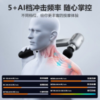 内卡特翔宇医疗筋膜枪102D医用级无刷电机按摩器 102D灰色