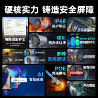 HIKVISION海康威视防爆监控器摄像头2XE3647FWD-XST 4MM