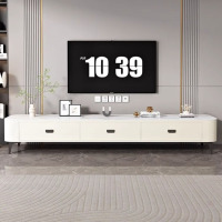 震旦茶几客厅岩板家用茶桌2025新款轻奢现代小户型极简电视柜茶几组合 1.2米茶几