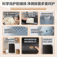 小天鹅(LittleSwan)洗衣机波轮全自动 10KG大容量新品升级 防缠绕纳米银离子除菌除螨洗 TB10V82T