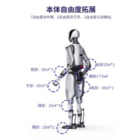 宇树人形智能机器人R1双足仿生步行语音对话定制款R1Edu专业版C