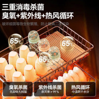 麦大厨 茶水消毒柜商用立式大容量餐厅厨房餐具碗筷带抽屉双门180L配餐消毒碗柜 XDZ180-360A3