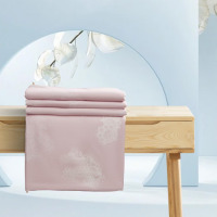 水星家纺蚕丝被春秋被双人被子DH 若影雅致蚕丝被(水晶玫瑰色) 200X230cm/条