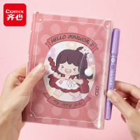 齐心(COMIX)[全网低价]迷你世界IP 手账本记事本高颜值笔记本子文具日记本小学生开学文具 36k MWCT0001