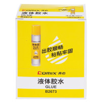 齐心 B2673-X 健康胶水(50ML 海绵头) 12支/盒(qxhc)