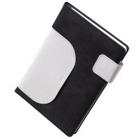 齐心(COMIX) A5效率手册每日计划笔记本时间管理自律打卡本办公记事本日程本学习日记本手账 120张 X2黑