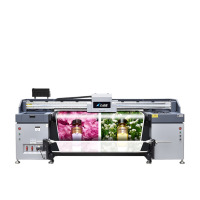 七级风R1820 UV机国产大幅面卷平一体机 1.8米 八喷头网带导带机 绘图仪打印亚克力瓷砖壁纸PVC卡片木板