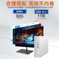 方正电脑台式机迷你PC商务办公整机(14代16核i7 14650HX 32G+1T豪华版)