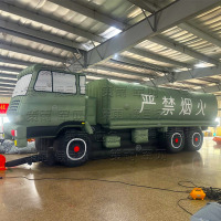 策雨油罐车充气假目标仿真模型伪装气模充气式假目标靶标定制 油罐车(牛津布) 11.3*2.5*3.75m(1:1定制)