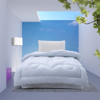 水星家纺 家用床上用品被芯单人双人DH留白青春四季被150cm×210cm