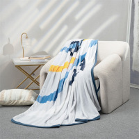 水星家纺家用床上用品毛毯法兰绒毯DH若欧法兰绒毯 180cm×200cm/条