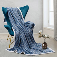 水星家纺 家用午睡毯子办公室毛毯DH 浮光180*200