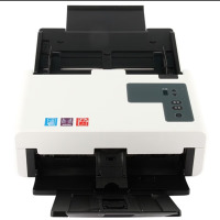紫光UNIS紫光 Q2240扫描仪60页120面每分钟 A4 600dpi高速双面馈纸式 白黑