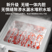 厨丰达 蒸包机商用台式蒸包炉小笼包饺子蒸生肉包早餐蒸包柜蒸箱防干烧升级 2孔豪华旋钮款-2.5kw