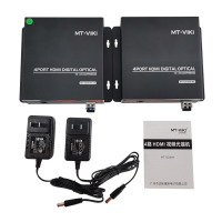 迈拓维矩(MT-viki)四路HDMI光端机单模单纤LC 20公里高清电脑显示器延长1080P放大器 MT-GD44H