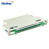 烽火(FiberHome)ODF光纤配线架12芯子框 19英寸1.2mm冷轧板电信级熔纤盒单元体 单模满配SC