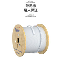 FiberHome烽火通信室内光纤线金属蝶形缆GJXH-1芯2芯4芯单芯双芯4芯皮线 GJXH-1芯 200m