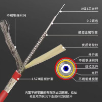FiberHome烽火感温光纤 2芯光缆专业光缆2000米 2芯感温光缆2000米