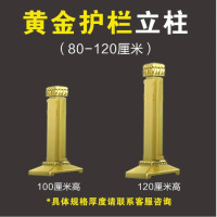 龙云天盾交通安全防撞护栏 人行道公路马路安全栅栏隔离栏不包运费 黄金款立柱/单根