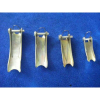 龙云天盾手拉葫芦配件钩子倒链吊钩下钩金不落吊钩配件1T2T3T5T起重吊钩 保险卡2吨10个