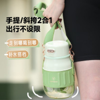 西屋便携榨汁杯充电果汁杯随行杯吨吨杯WSX800A 绿色