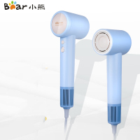 小熊(Bear)吹风机 家用高速电吹风 负离子护发不伤发低噪吹风机 大风力速干便携吹风筒 DCF-D16U3 蓝色