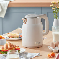 小熊(Bear)烧水壶 电热水壶 电水壶家用 智能双层防烫自动断电极速烧水 ZDH-E15X8 1.5L大容量 1.5L