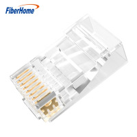烽火(FiberHome)六类非屏蔽水晶头 6类RJ45网络水晶头网线接头 Cat6水晶头 2个装