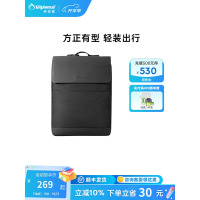 Diplomat外交官双肩包休闲男女商务出差旅行时尚背包HM-2712L系列 -1黑色