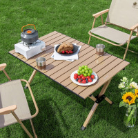 大迈蛋卷折叠桌 DM-2012 卡其色