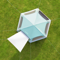 大迈六角自动帐篷 巴厘蓝DM-1016