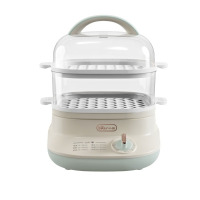 小熊(Bear)电蒸锅煮蛋器蒸锅家用电蒸笼多功能双层大容量早餐电热煮锅 可预约定时 DZG-C60Q8