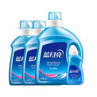 蓝月亮薰衣草亮白洗衣液2kg*1+薰衣草亮白洗衣液1kg*2+80g*1
