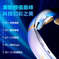 SKG颈椎按摩仪K3颈部护颈仪蓝牙智控热敷脉冲按摩披肩礼物送长辈男女朋友打工人神器中秋礼品团购 K61-X晨曦白[双脉冲