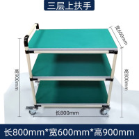 龙云天盾车间多层物料架周转车精益管多功能工具车分拣移动小手推车 800mm*600mm*900mm三层