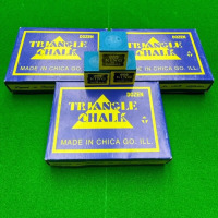 龙云天盾巧克粉A级三角牌巧克粉三角巧克粉台球杆擦粉杆头擦油性 单个(1颗)