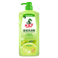 水卫士金桔洗洁精1.35kg 去油除菌餐具洗涤果蔬清洗剂食品用级别水卫仕 1.35kg*2瓶