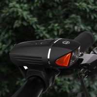 龙云天盾小鲨鱼自行车前灯骑行灯夜行灯照明灯自行车灯配件350流明防水