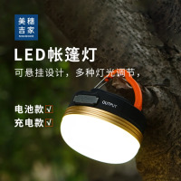 美穗吉家(mihooce)帐篷灯地摊灯夜市灯挂灯充电应急灯家用照明超亮 充电款